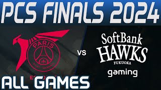 PSG vs SHG Highlights ALL GAMES  PCS Grand Final 2024  PSG Talon vs SoftBank HAWKS by Onivia [upl. by Wanonah]