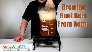 Brewing Root Beer From Roots [upl. by O'Callaghan]