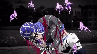 ジョジョ Mista And Giorno vs Ghiaccio 『FINAL』 [upl. by Yenial]