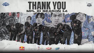 THANK YOU MPL ID SEASON 14  REBELLION WIN TO SURVIVE [upl. by Eniluap]