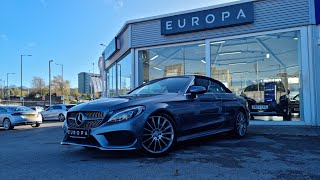 Mercedes Benz C220d AMG LINE premium plus  available at Europa Sheffield [upl. by Adlitam]