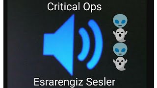 Critical Opstaki Esrarengiz Sesler 👻👽👻👽 [upl. by Nosremaj]