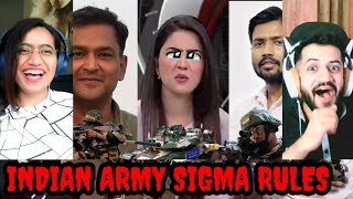 Khan Sir Indian Army Sigma rules  Pm modi sigma rule  Sigma rules ftIndian soldiers 🇮🇳 [upl. by Yrellam]