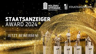 Staatsanzeiger Award  Staatsanzeigerde [upl. by Anilam]