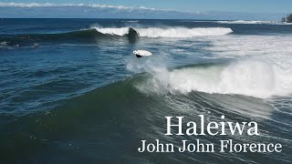 John John Florence surfing Solid Haleiwa  11022 Kolohe Andino Jack Robinson Kai Lenny JOB amp co [upl. by Lapham]