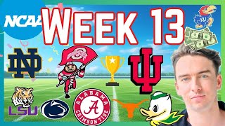 College Football Week 13 Picks amp Predictions [upl. by Kcira]