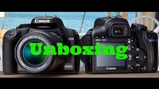 Unboxing Canon EOS 1000D Full HD [upl. by Danit]