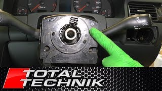 How to Remove Clock Spring Squib  Audi A6 S6 RS6  C5  19972005  Total Technik [upl. by Sorkin]