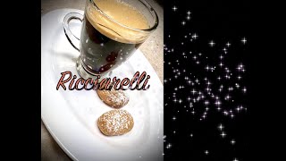 Ricciarelli GF Dairy Free Italian Christmas cookies Cheekyricho Cooking Youtube Video Recipe ep1495 [upl. by Antonina839]