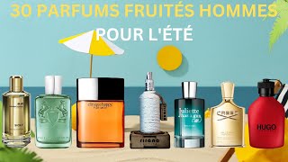 LES MEILLEURS PARFUMS FRUITÉS HOMMES POUR LÉTÉ [upl. by Amaras920]