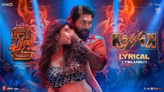 KISSIK Song  Pushpa 2 The Rule Item Song  Allu Arjun Sreeleela  Sukumar  Devi Sre Prasad [upl. by Margret]