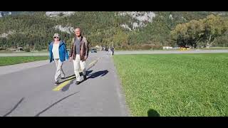 Meiringen Airbase In Switzerland Walking Across The Runway First Day Visit 16102023 [upl. by Thgirw977]