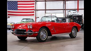 1962 Chevrolet Corvette For Sale  Walk Around [upl. by Vicki]