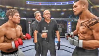 EA SPORTS UFC 4  JeanClaude Van Damme VS Tong Po [upl. by Cary960]