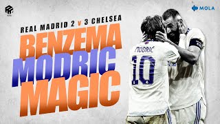 Formasi Hybrid Chelsea Magic Modric amp Benzema  Real Madrid 23 Chelsea [upl. by Adnilra284]