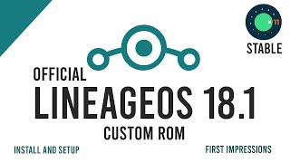 Official Lineageos 181 Features and review  Android 11 features  Custom rom for any Android [upl. by Eydnarb86]