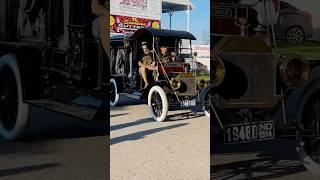 Hearse ford model T cruising ￼ Fest World Record Longest Parade of Hearses Fowlerville Michigan 2024 [upl. by Ralf]