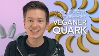 Veganer Quark megaeinfach selbst gemacht [upl. by Ycnalc]