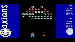 Galaxians Remake APP Android  Original Game Galaxians ZX Spectrum  Z81 Commodore 64  ギャラクシアン [upl. by Ellehsram]