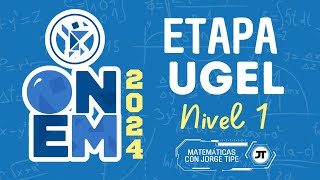 Resuelvo algunos problemas de la etapa UGEL ONEM 2024 Nivel 1 y  ¡nuevo libro [upl. by Ainalem]