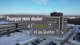 Pourquoi venir étudier à lUQAC  👩🏻‍🎓 [upl. by Enyaw]