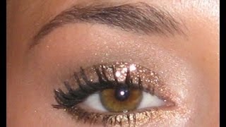 2 en 1  Maquillage de jour en maquillage de soirée glamour paillettes longue tenue [upl. by Whatley528]