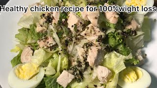 Healthy chicken breast recipe for wight loss Healthy chicken breast with extra vergin olive oil [upl. by Adnael732]