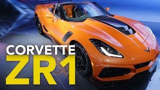 2019 Chevrolet Corvette ZR1 and ZR1 Convertible First Look 2017 LA Auto Show [upl. by Eurydice]