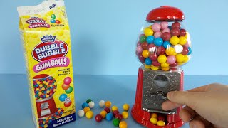 Gumball Machine Dubble Bubble Gum unboxing Candy Machine [upl. by Anikas309]