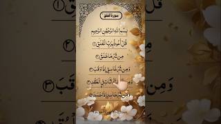 Surah Al Falaq with Translation سورۃ الفلق surahfalak quranrecitation qurantilawat quran [upl. by Psyche]