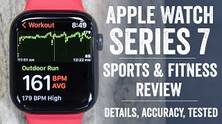 Apple Watch Series 7 Sports amp Fitness Review [upl. by Suivatnod]