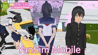 💗Yandere Sim Mobile💗 Yandere Simulator Fan Game For Android [upl. by Tullusus845]