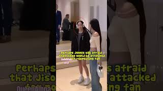 jennie did this because she didnt want jisoo to get in trouble blackpink jisoo jennie fypage [upl. by Alf]