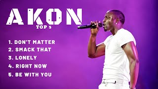 quotTop 5 Timeless Akon Hits That Defined the 2000squot [upl. by Ahtel]