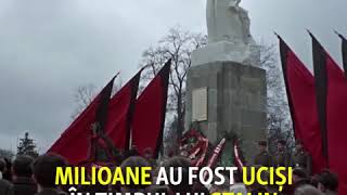 Moartea lui Stalin Filmări nemaivăzute de propagandă arată funeraliile dictatorului [upl. by Kristyn]