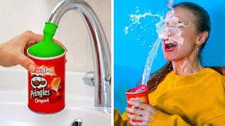 TOP SIBLING PRANKS Trick Your Sisters and Brothers  Funny DIY Pranks by 123 GO [upl. by Esilehc]