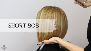 🌈 Te ENSEÑO Como hacer este CORTE de Pelo ESCALONADO Super Fácil ➡️ CORTE BOB [upl. by Weitman]