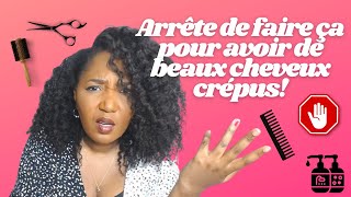 La solution pas du tout magique pour des cheveux crépus longs beaux et sains [upl. by Llehsal]