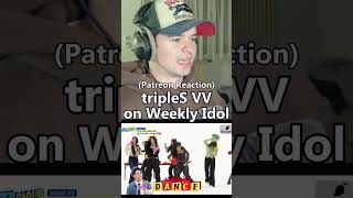 tripleS Visionary Vision on Weekly Idol triples visionaryvision vv reaction kpop [upl. by Ahcim]