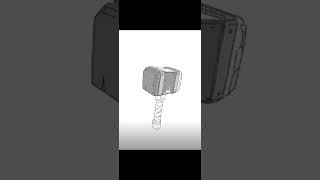 How to Draw Thors Hammer [upl. by Noevad]