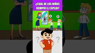 ¿CUÁL DE LOS NIÑOS ROMPIÓ EL ESPEJO trivia quiz [upl. by Vesta944]