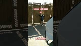 School late hone seak bacha gate ke baharreels shortvideo everyone schooltime [upl. by Aloibaf]