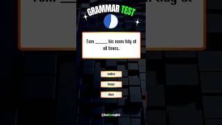 Grammar Test 75  Test Your English Proficiency 🏆 shorts [upl. by Amalie]