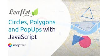 Leaflet Tutorial 2 Circles Polygons and PopUps with JavaScript [upl. by Adle834]