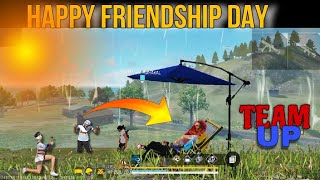 Happy friendship day 😍 grand team up  in rank  freefire [upl. by Riamu]