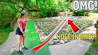 MindBlowing WORLD’S BIGGEST Mini Golf Course  TOP 10 COURSE [upl. by Htiffirg]