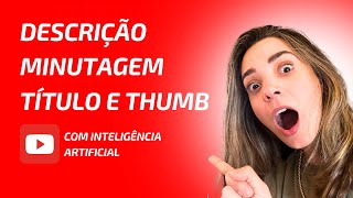 Mais Produtividade na Criação de Conteúdo Para o Youtube com IA [upl. by Hakceber]