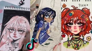 30 Minutes Of ALT Drawing TikTok 2024  New ART Compilation 9 [upl. by Suzann]