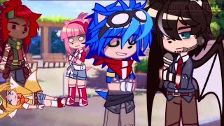 Middle of the Night Trend  STH  My AU  💙Sonamy💖  Remake  Pls read desc [upl. by Nalorac]