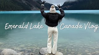 Emerald lake staycation  Yoho National Park  British Colombia  Canada living  Vlog 💞 [upl. by Airat862]